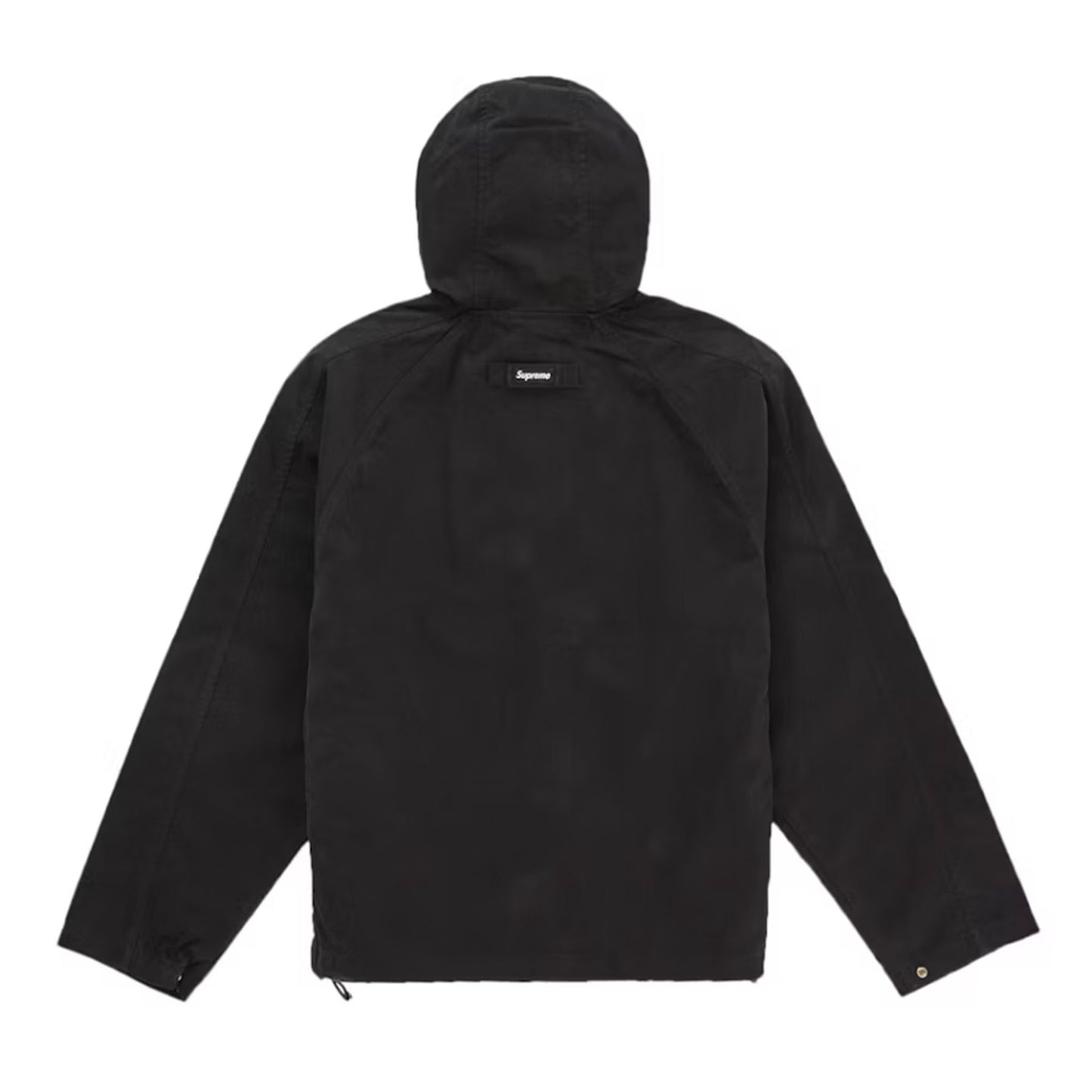 Supreme Hooded Raglan Jacket Black