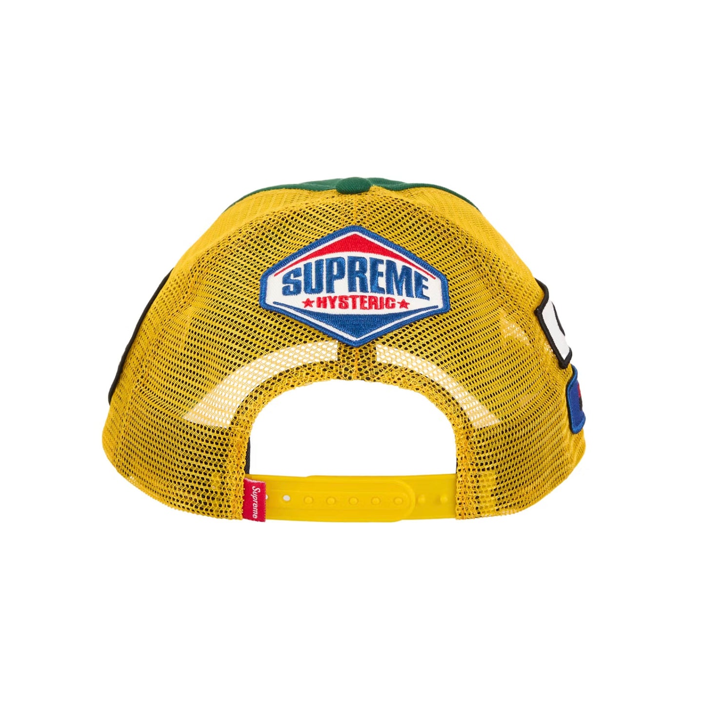 Supreme Hysteric Glamour Vanson Leather Mesh Back 6-Panel Green