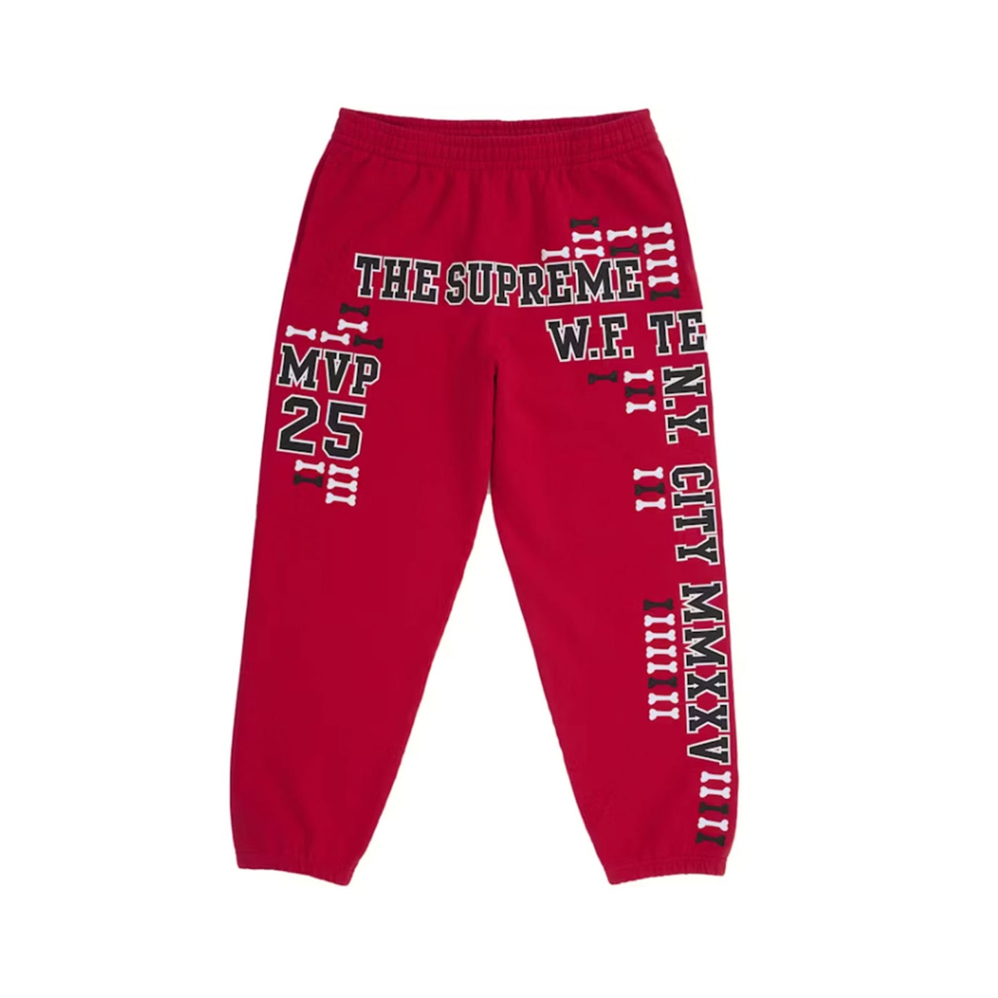 Supreme League Champs Sweatpant Red