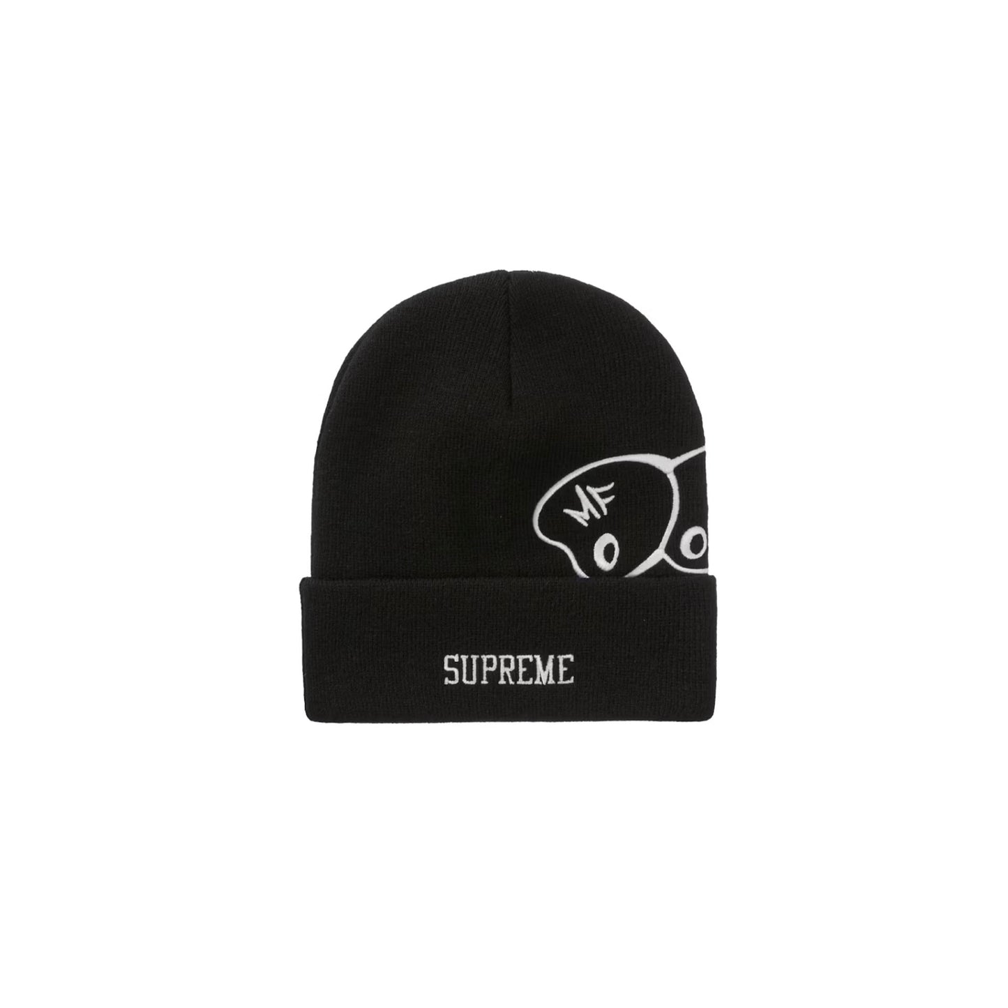 Supreme MF DOOM Beanie Black