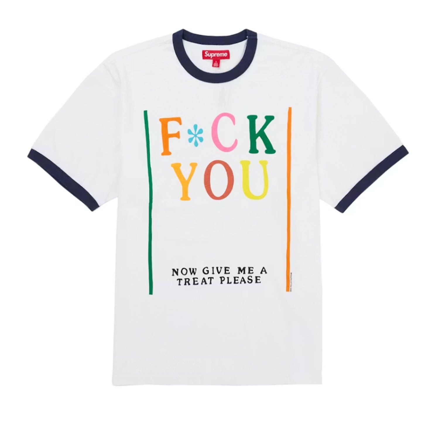 Supreme Mike Kelley Ringer Tee White