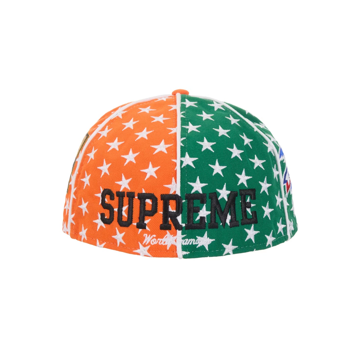 Supreme Mitchell & Ness Teams New Era 59Fifty Fitted Hat Orange