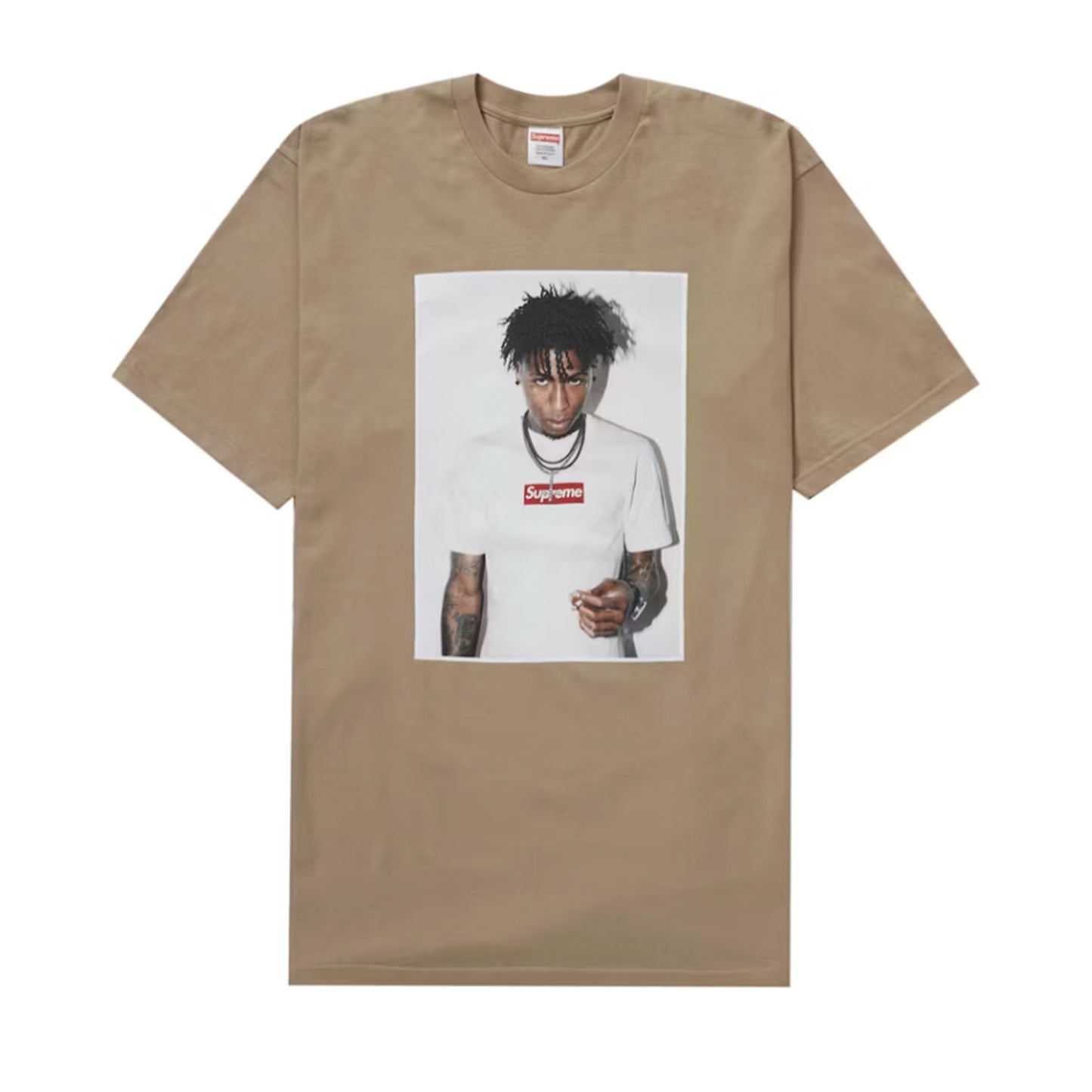 Supreme NBA Youngboy Tee Khaki