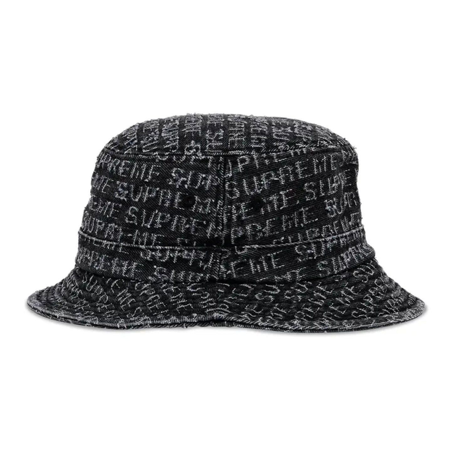 Supreme Needle Punch Denim Crusher Black