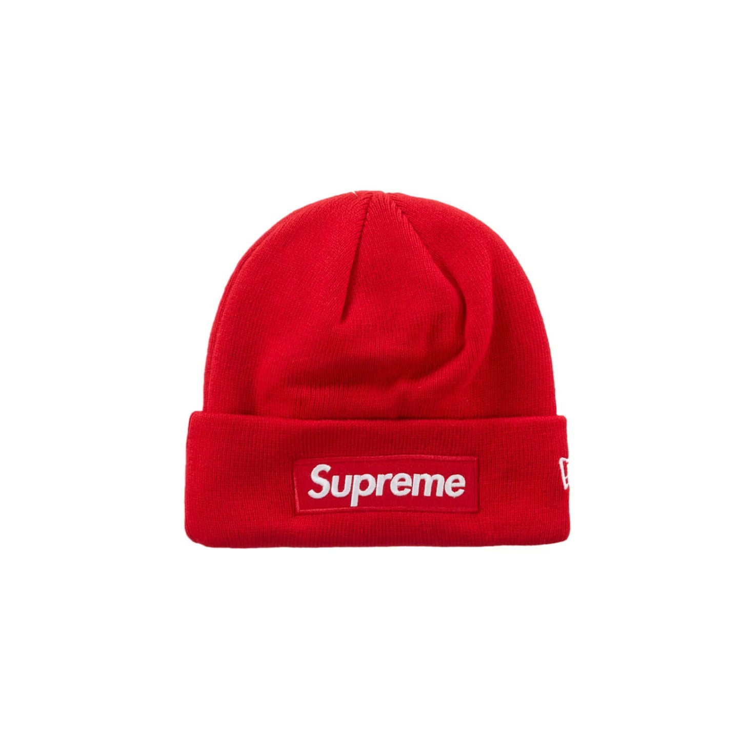 Supreme New Era Box Logo Beanie (FW23) Red