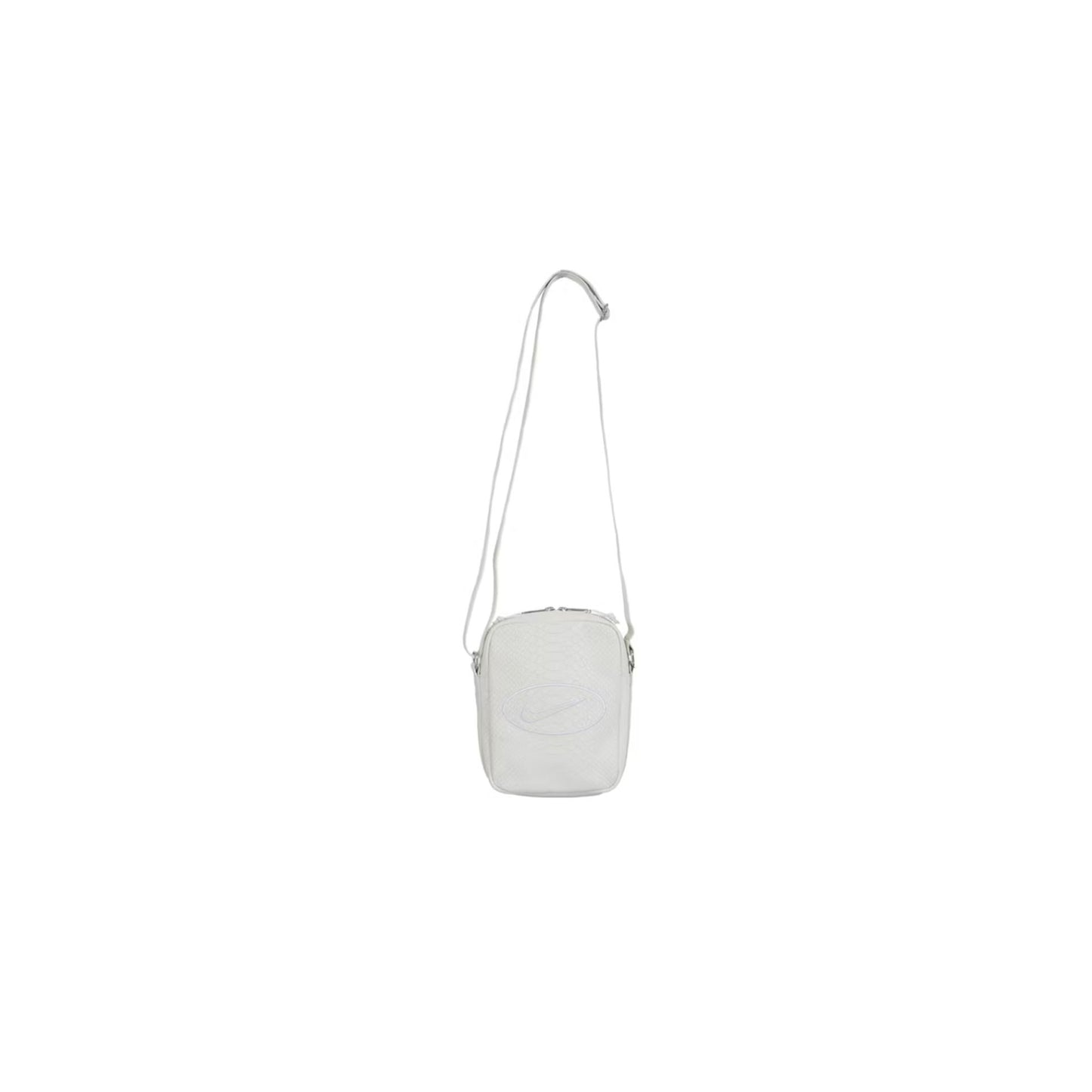 Supreme Nike Leather Shoulder Bag White