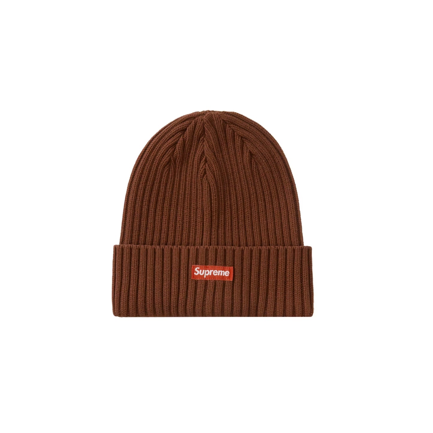 Supreme Overdyed Beanie Brown