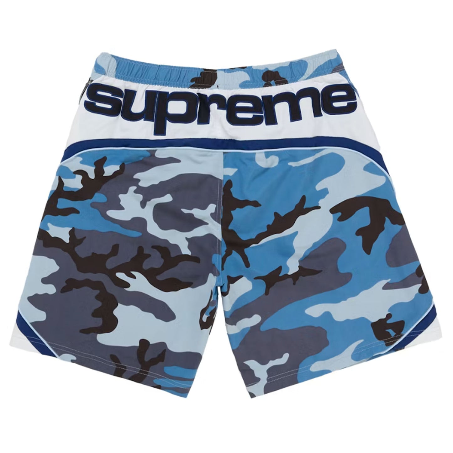 Supreme Paneled Water Short Blue Camo