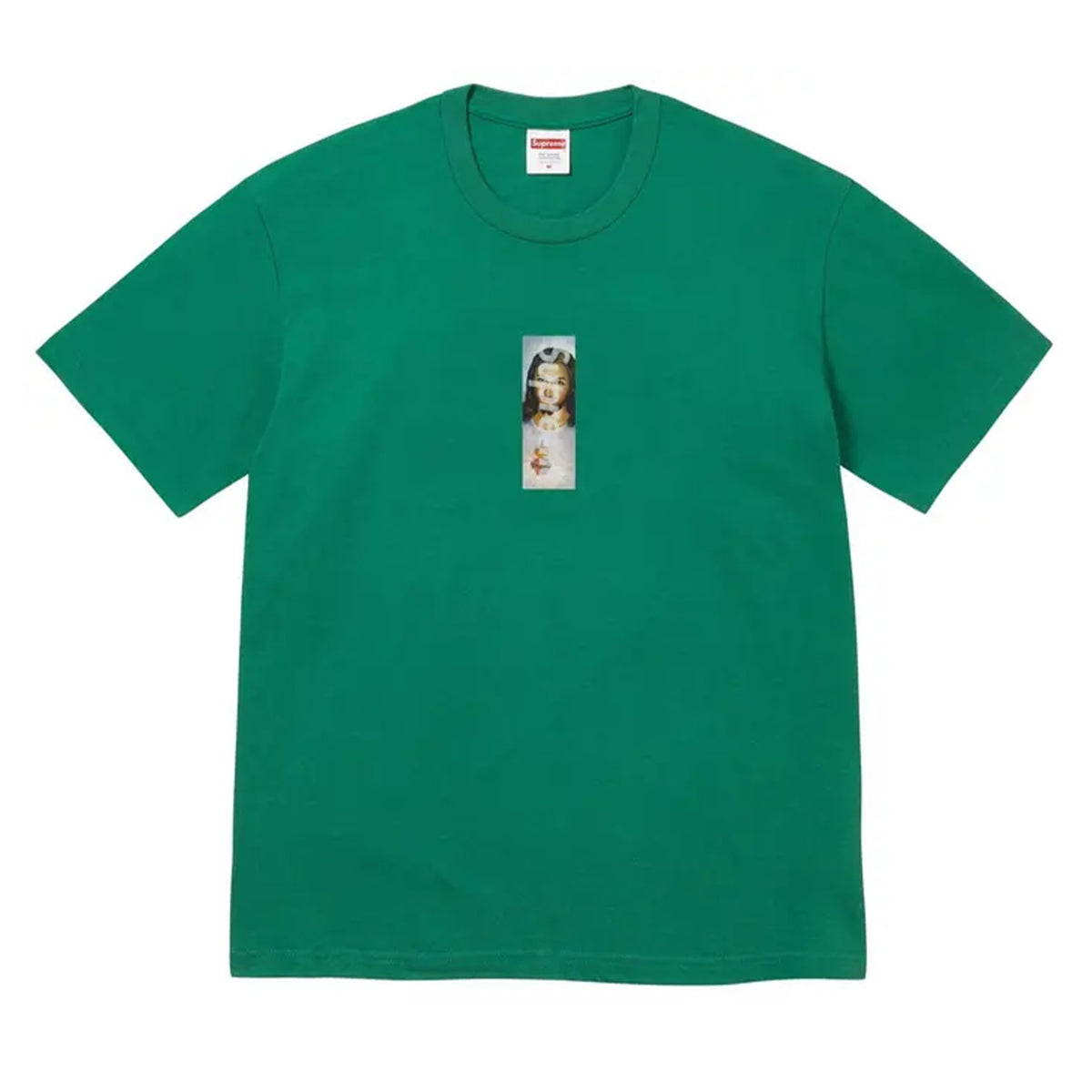 Supreme Prayer Card Box Logo Tee Light Pine