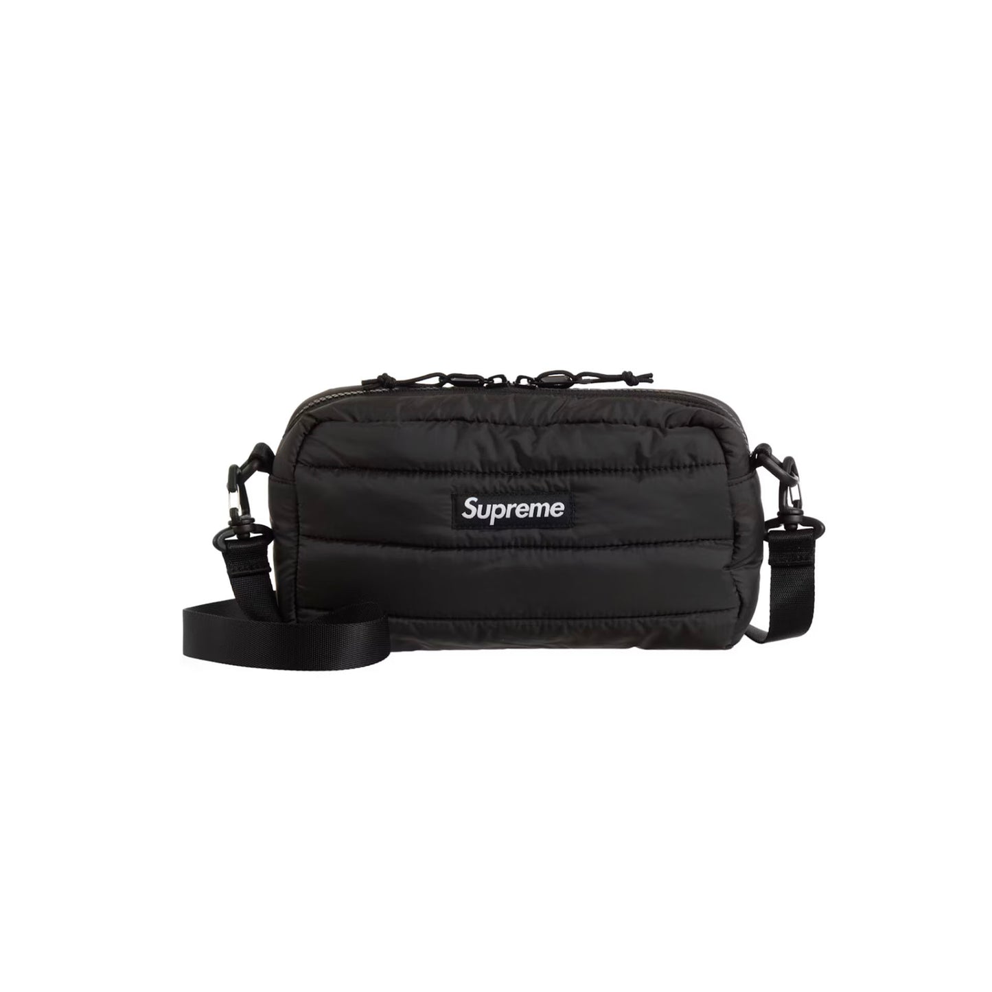 Supreme Puffer Side Bag Black (FW22)