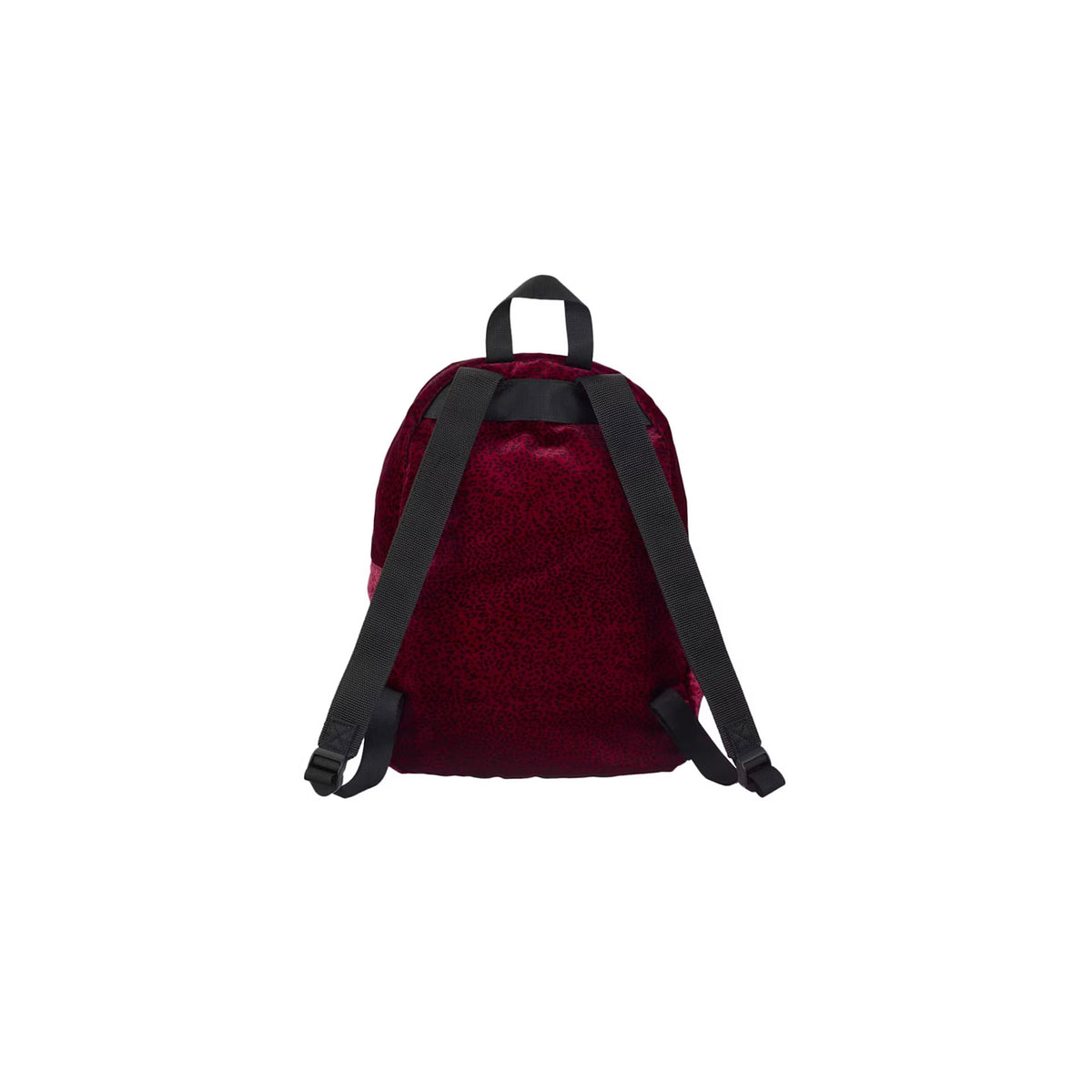 Supreme Velvet Backpack Red Leopard