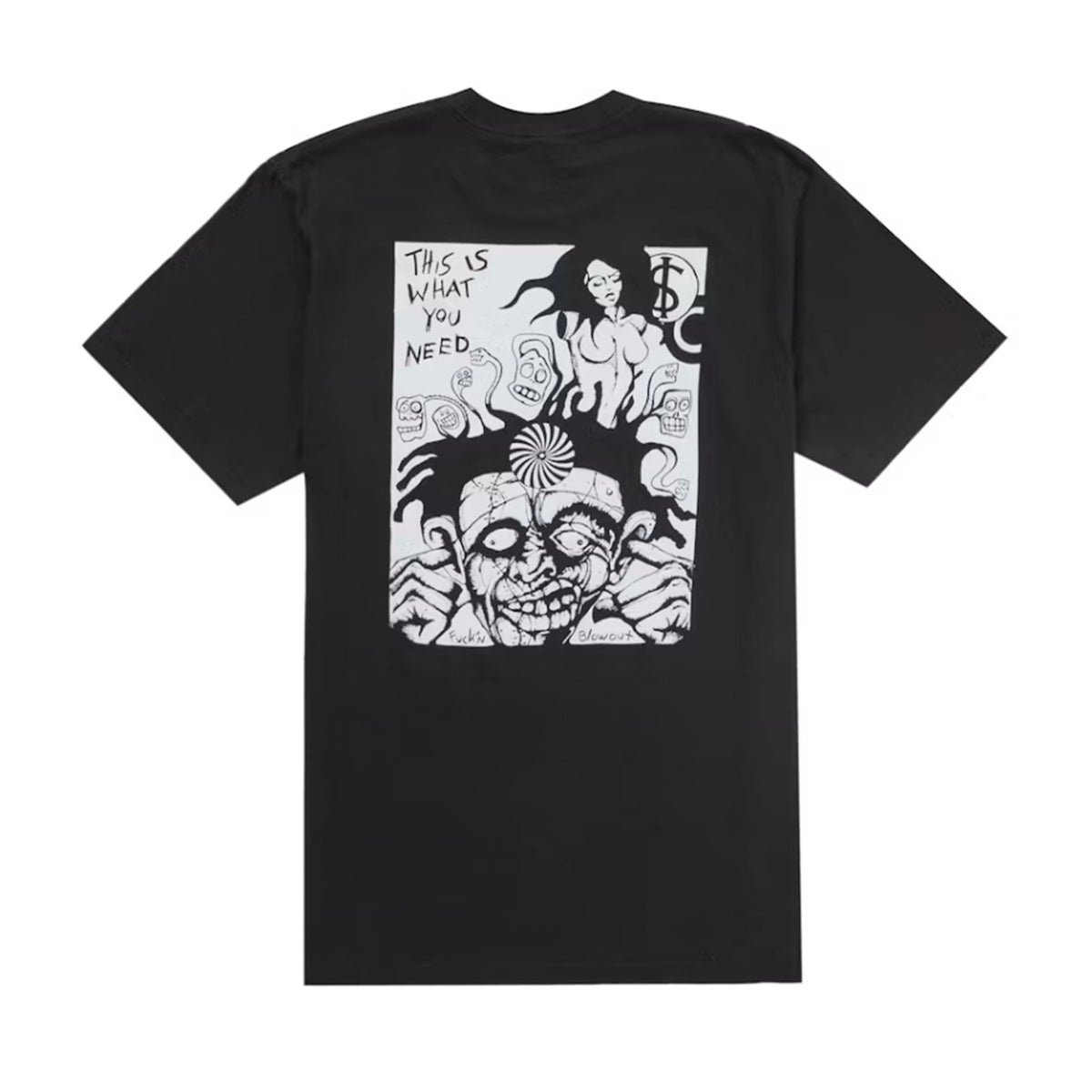 Supreme Fuckin Blowout Tee Black