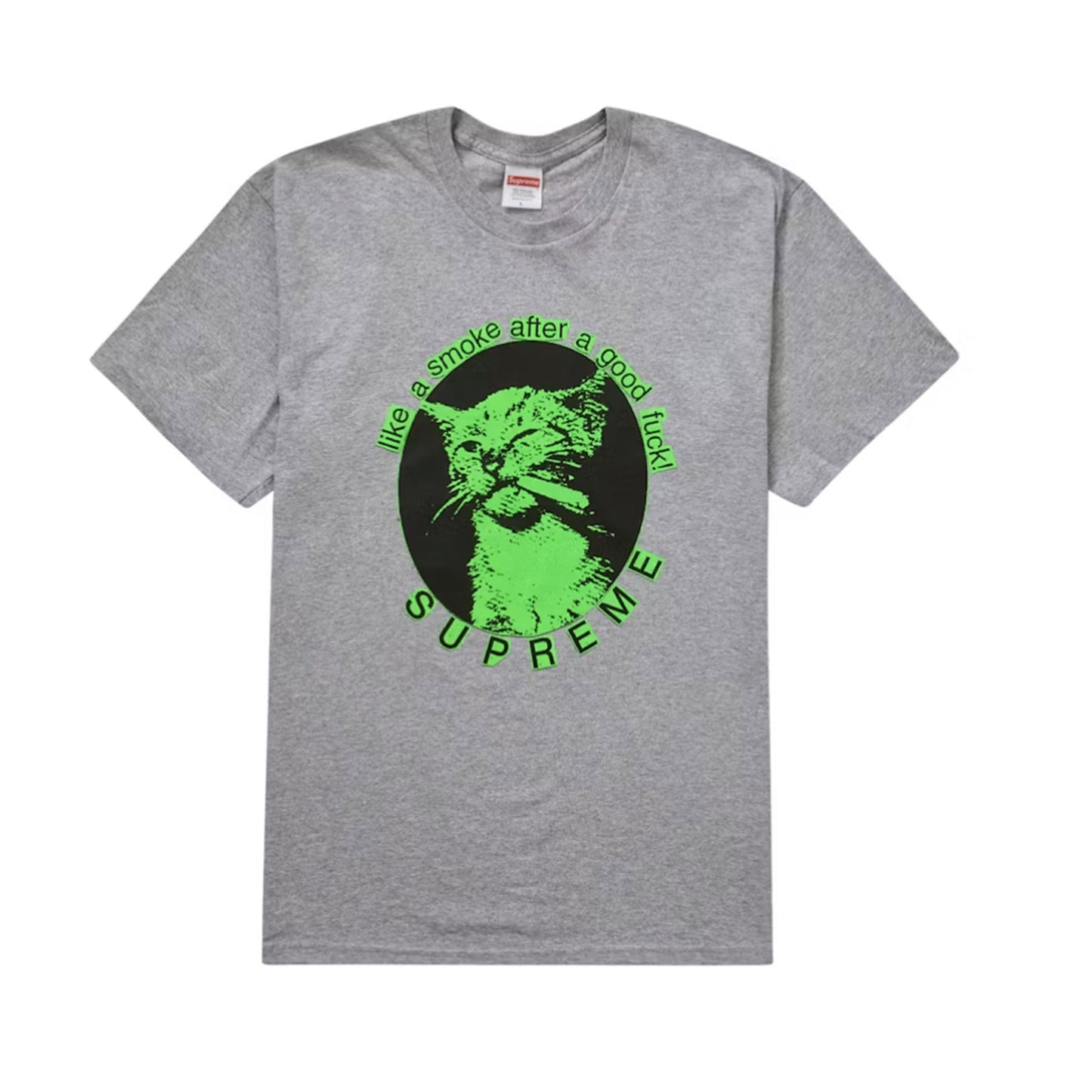 Supreme Smoke Tee Heather Grey
