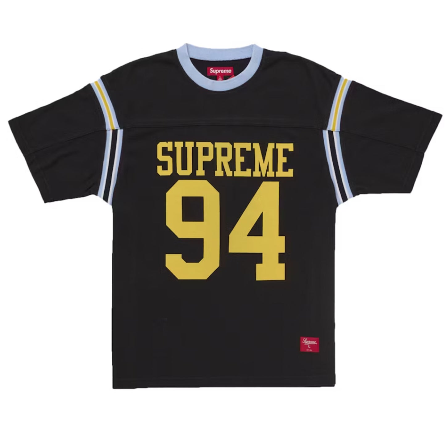 Supreme Split S/S Football Top Black