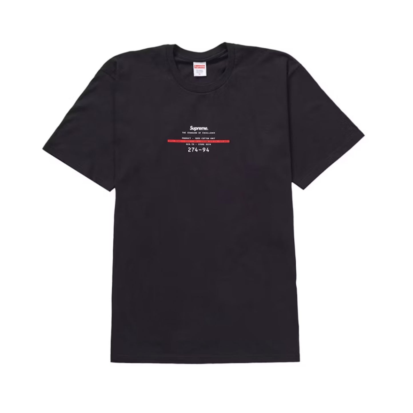 Supreme Standard Tee 'Black'