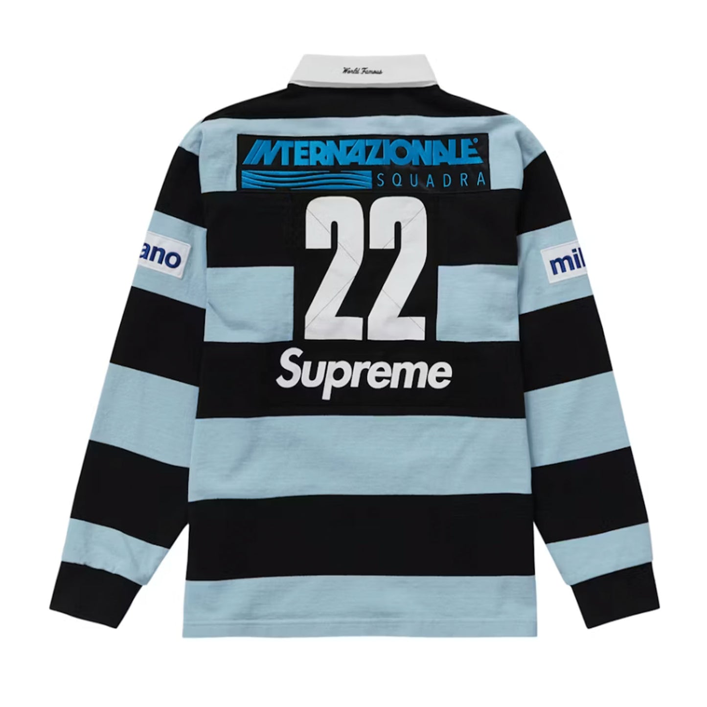 Supreme Stripe Rugby Black