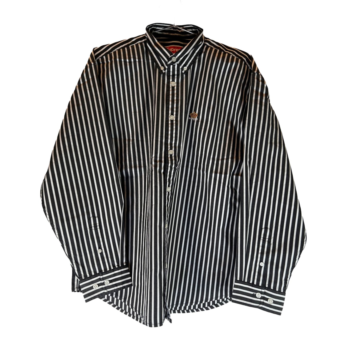 Supreme Stripe Shirt Black