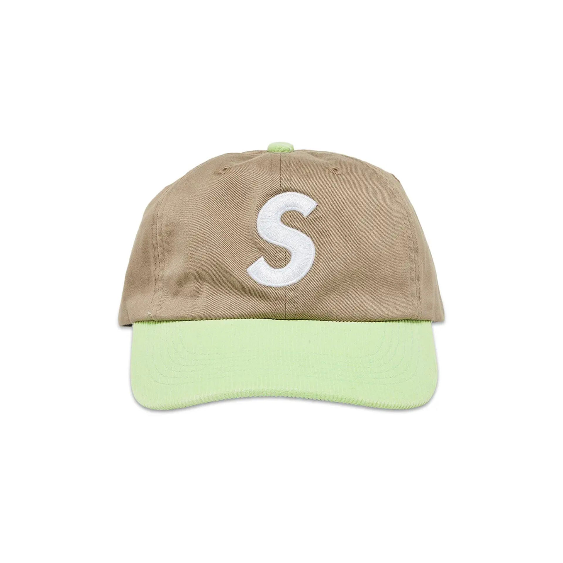 Supreme 2-Tone S Logo 6-Panel Tan – DISTRICT ONE NY