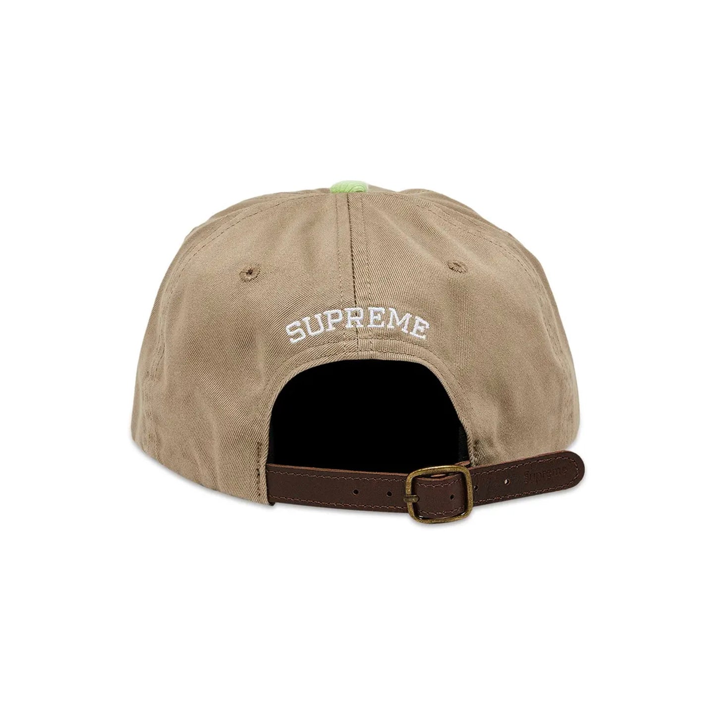 Supreme 2-Tone S Logo 6-Panel Tan