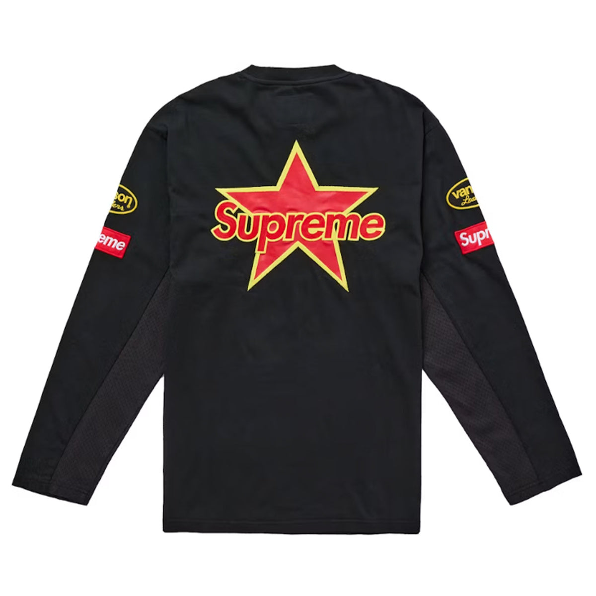 Supreme Vanson Leathers L/S Top Black