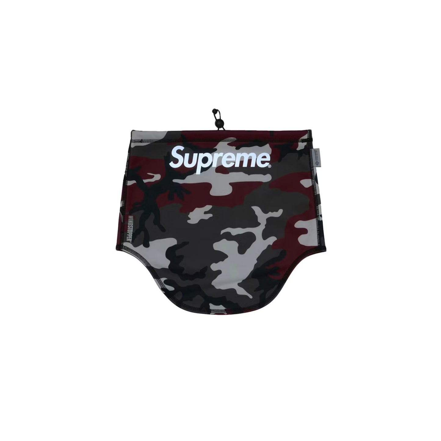 Supreme WINDSTOPPER Neck Gaiter (FW25) Red Camo