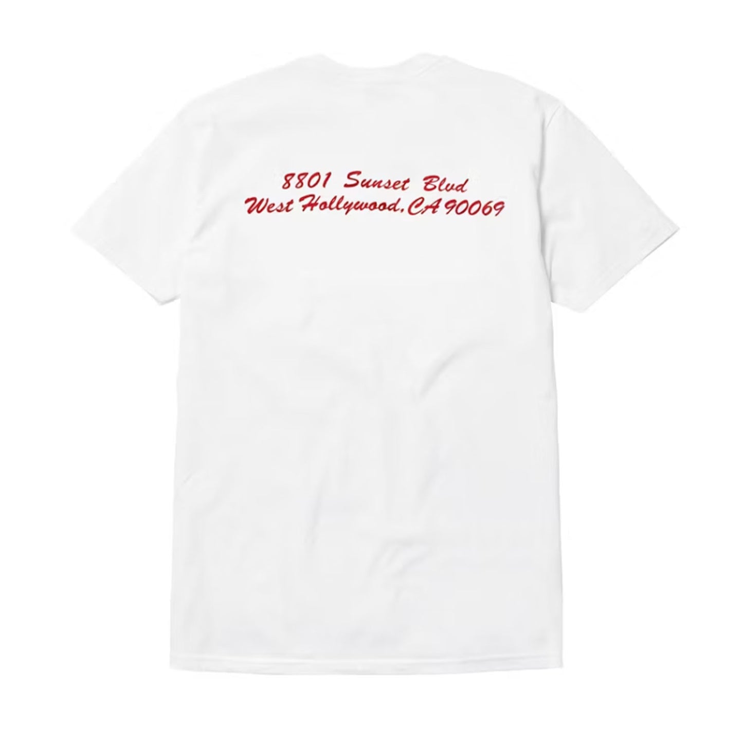 Supreme West Hollywood Box Logo Tee White