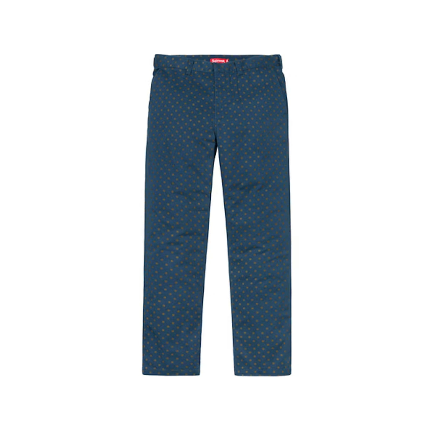 Supreme Work Pant (FW18) Light Navy Polka Dot – DISTRICT ONE NY