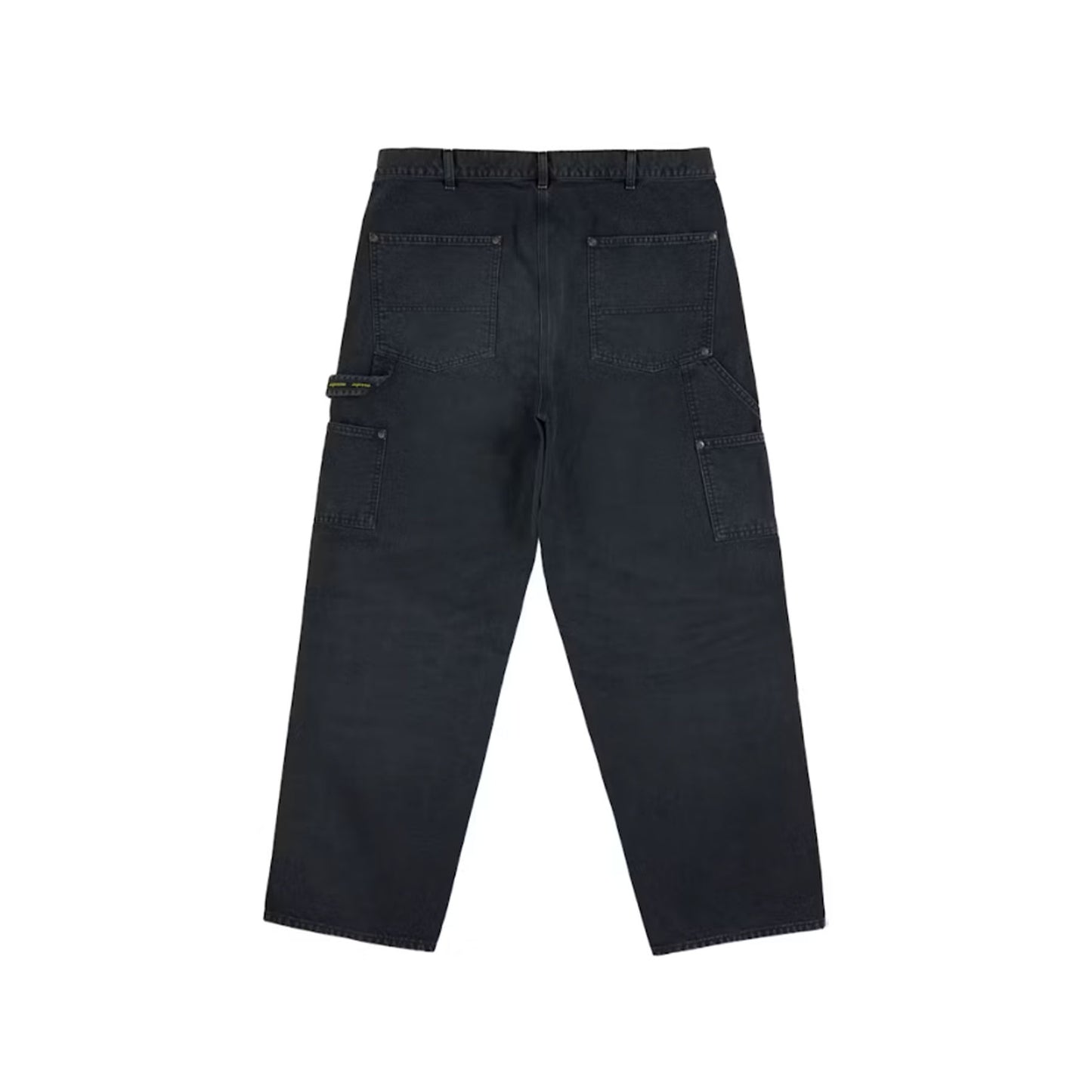 Supreme Worn Double Knee Painter Pant (SS26) Black