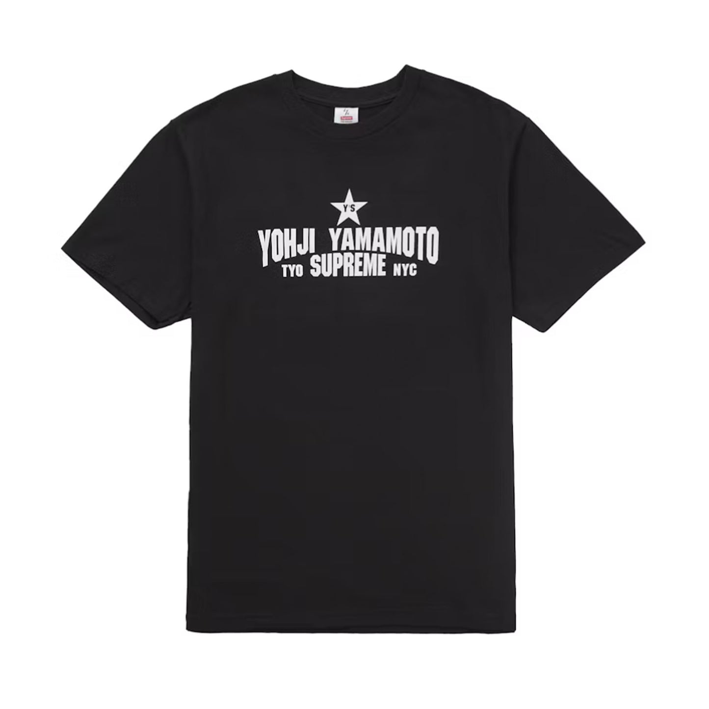 Supreme Y's by Yohji Yamamoto Star Tee Black