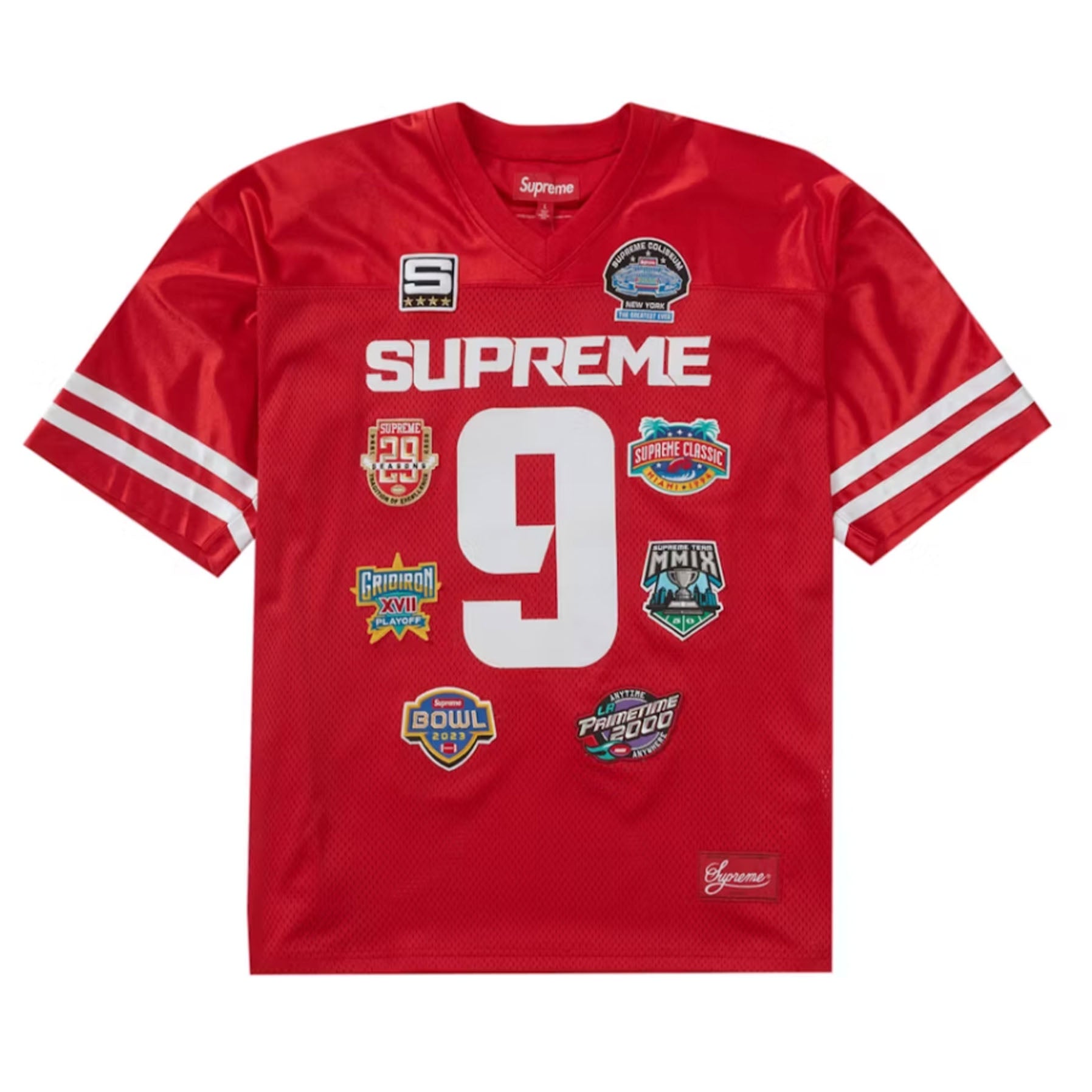 Supreme Championships Football Jersey Red [USED] - XL (Used