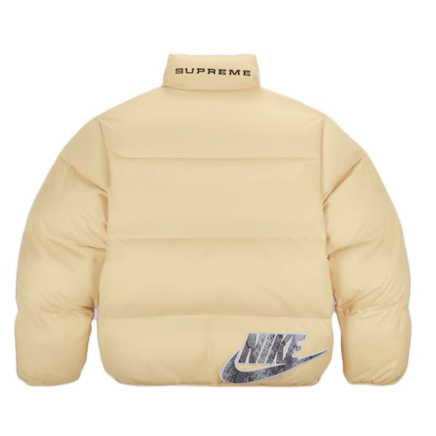 Supreme Nike Reversible Puffy Jacket Pale Yellow