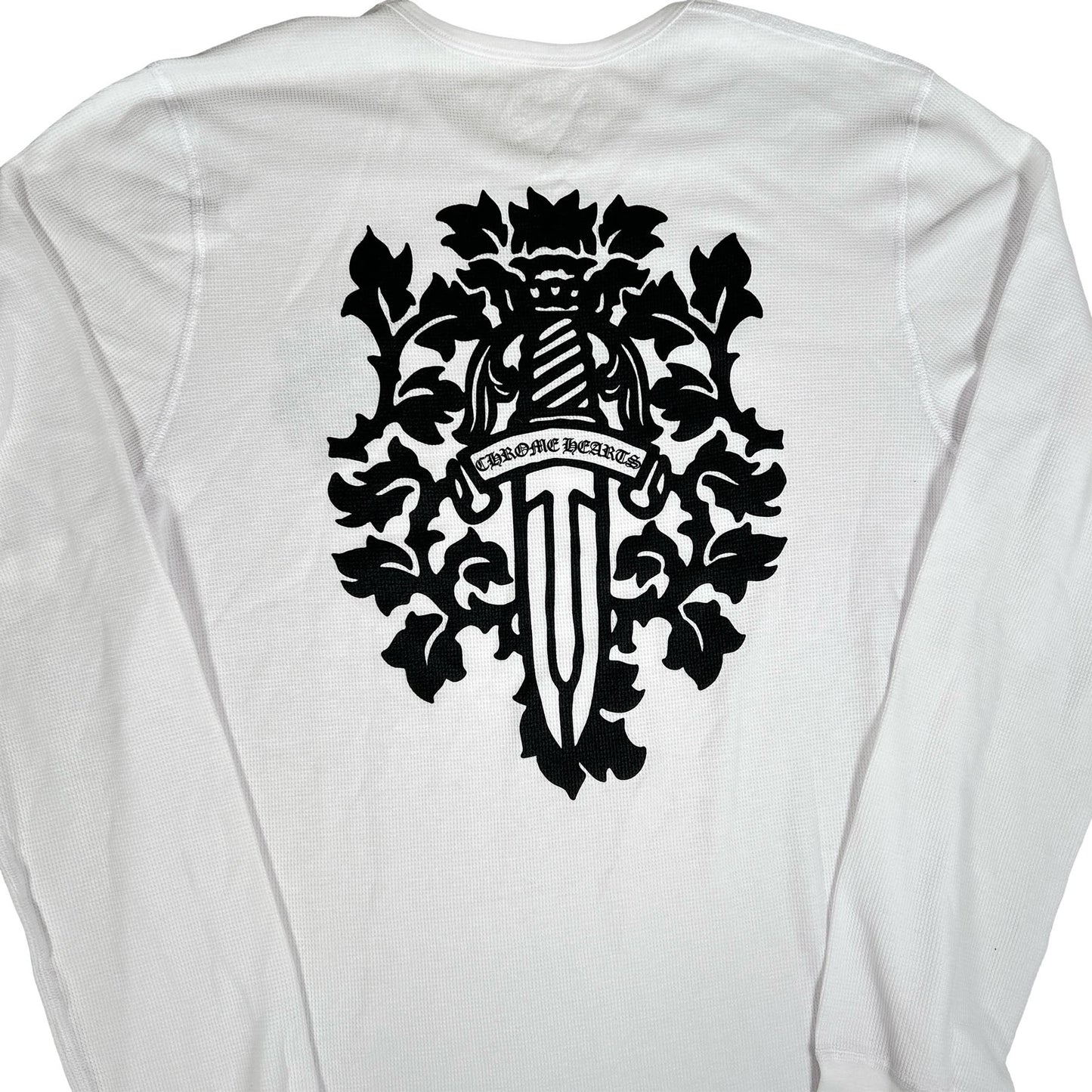 Chrome Hearts Vine Dagger L/S Thermal White - XXL (Minor Mark On Sleeve)