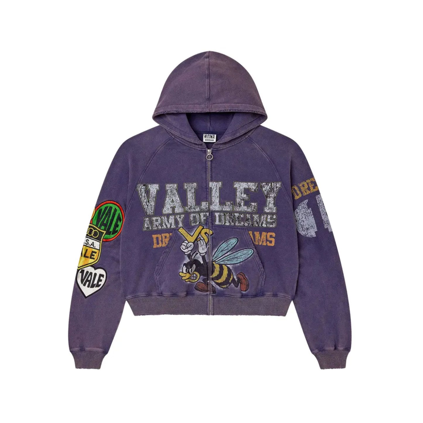Vale Forever Army Zip Up Purple