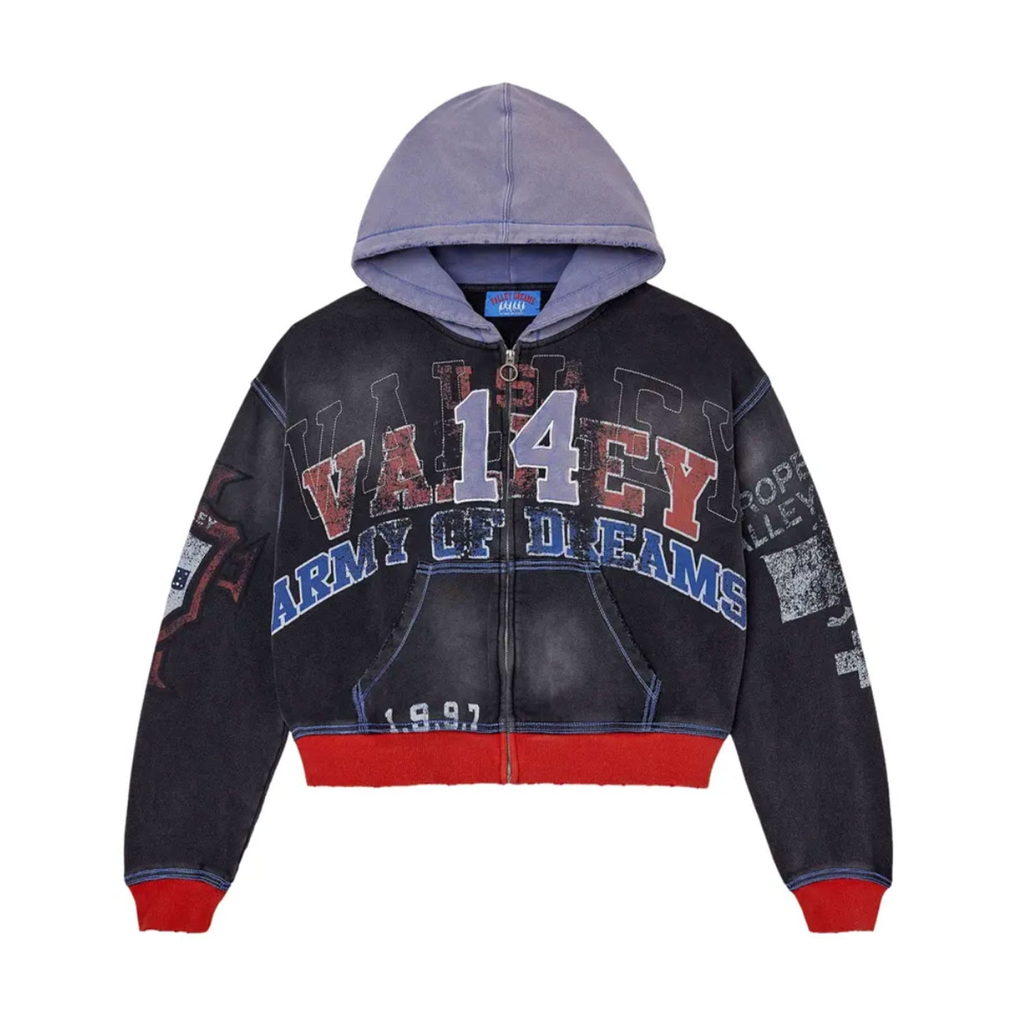 Vale Forever Big 14 Zip Up Black
