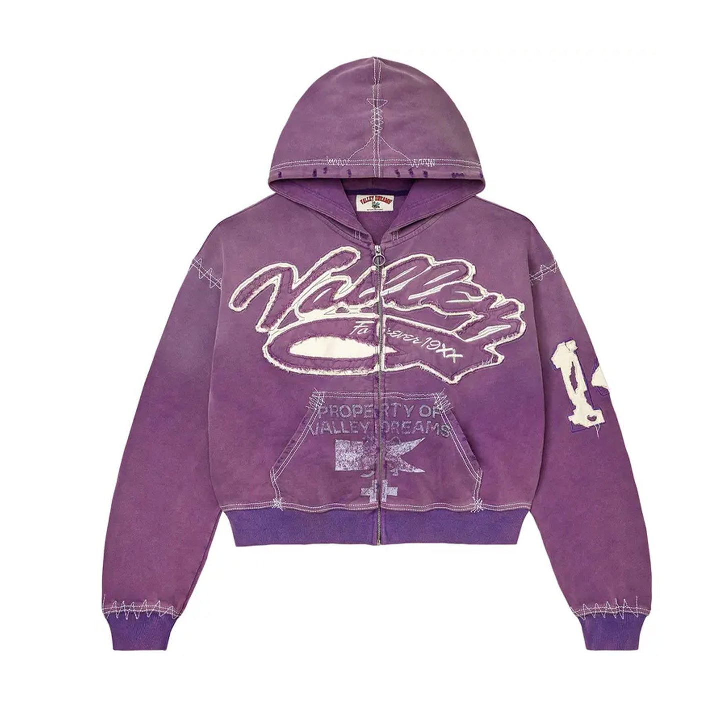 Vale Forever Religion Zip Up Purple