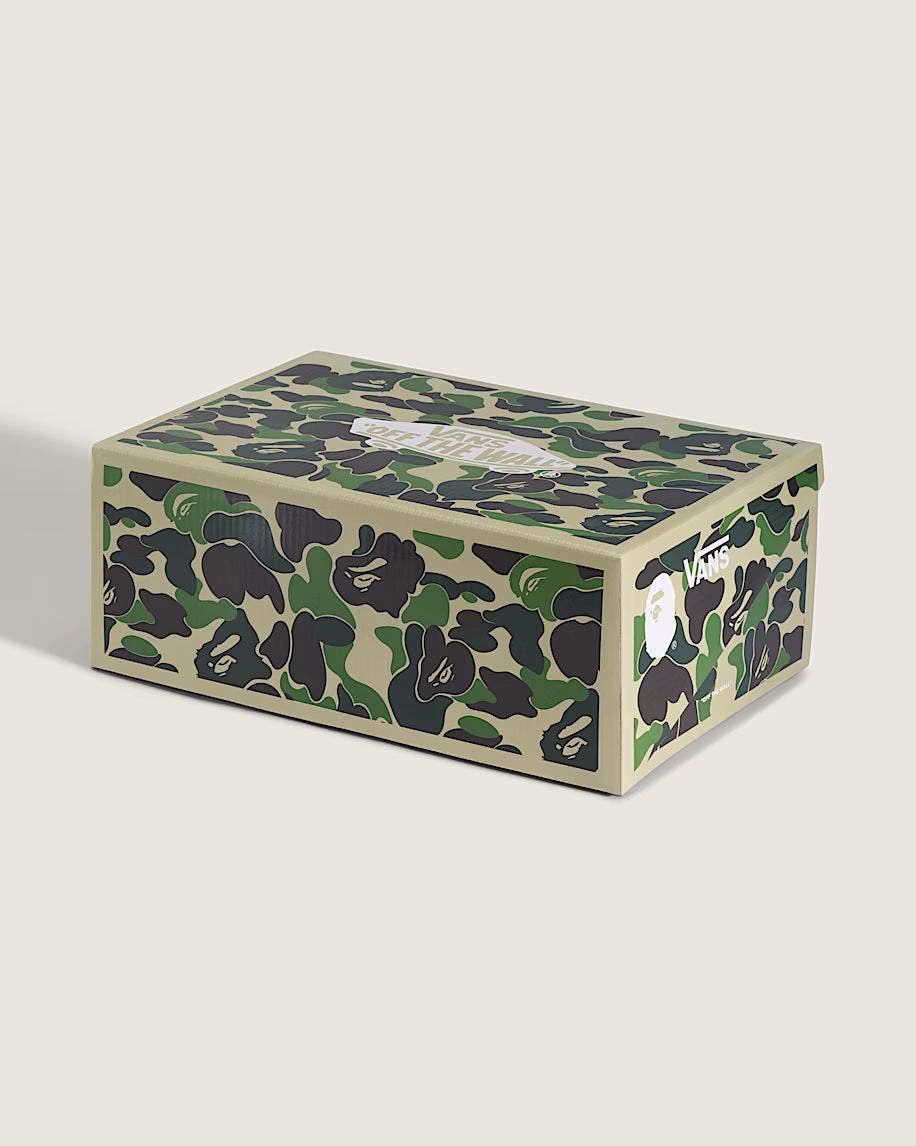 VN000Z39W09 Vans Knu Skool Bape Camo Green
