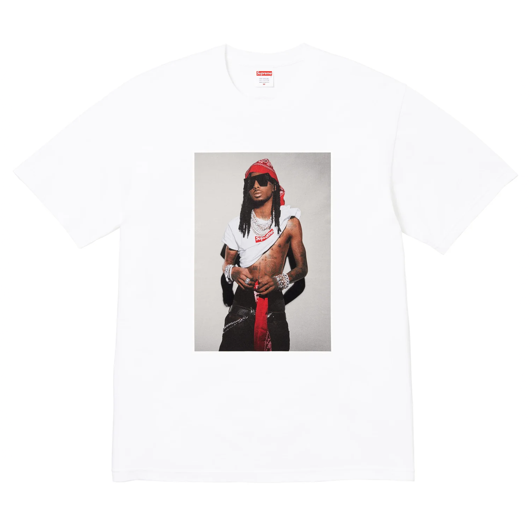 Supreme Playboi Carti Tee White – DISTRICT ONE NY