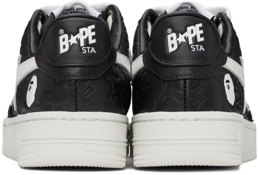 A Bathing Ape Bape Sta Low #3 Line Camo Black