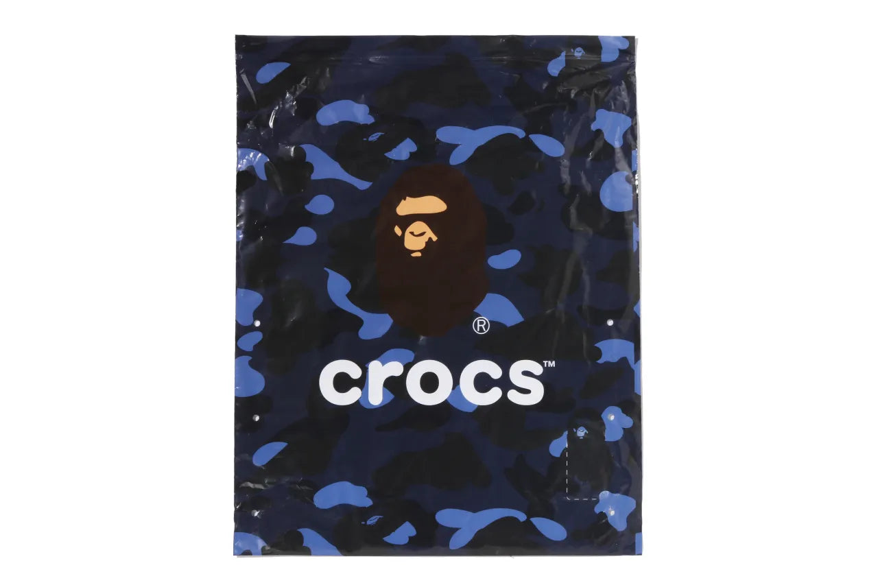 213140 4SN Crocs Echo RO Clog Bape Powder Blue Camo