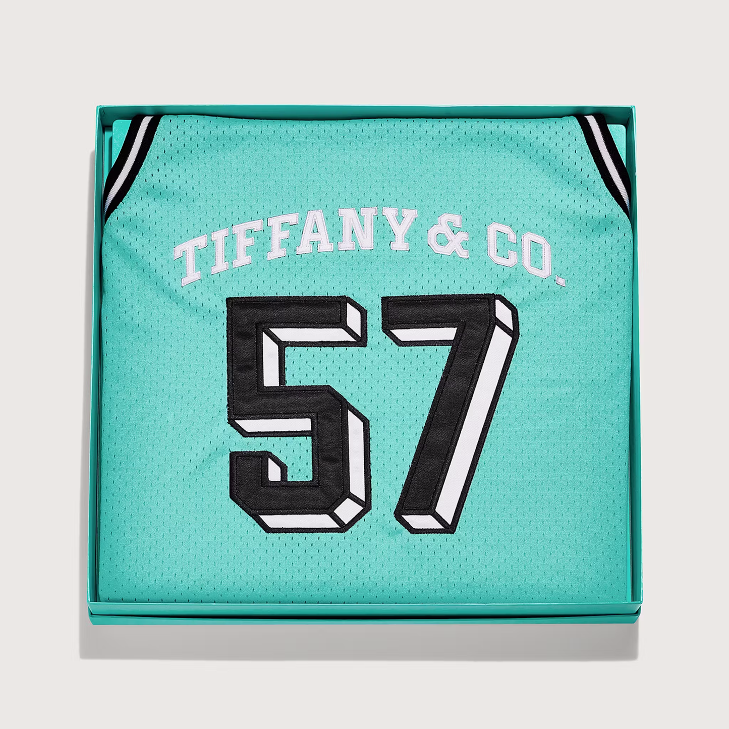 Tiffany & Co. x NBA x Mitchell & Ness Basketball Jersey Tiffany Blue/Black