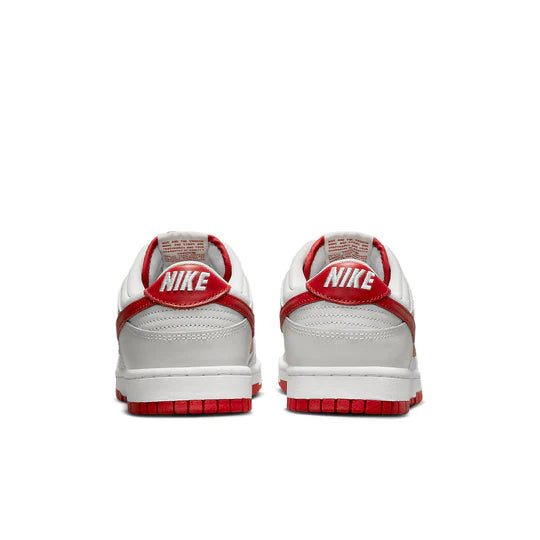 FJ0832 011 Nike Dunk Low Vast Grey Varsity Red