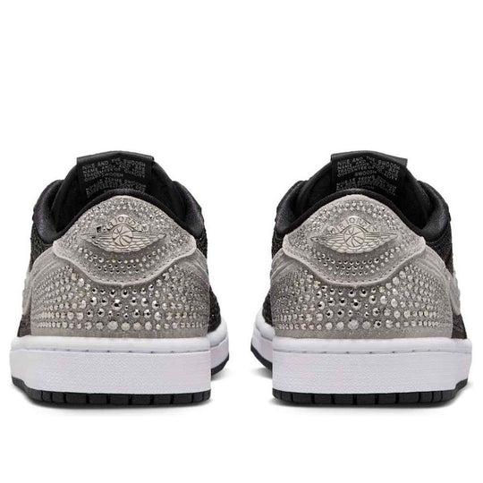 HM9208 001 Jordan 1 Retro Low OG Swarovski Stealth (Women's)