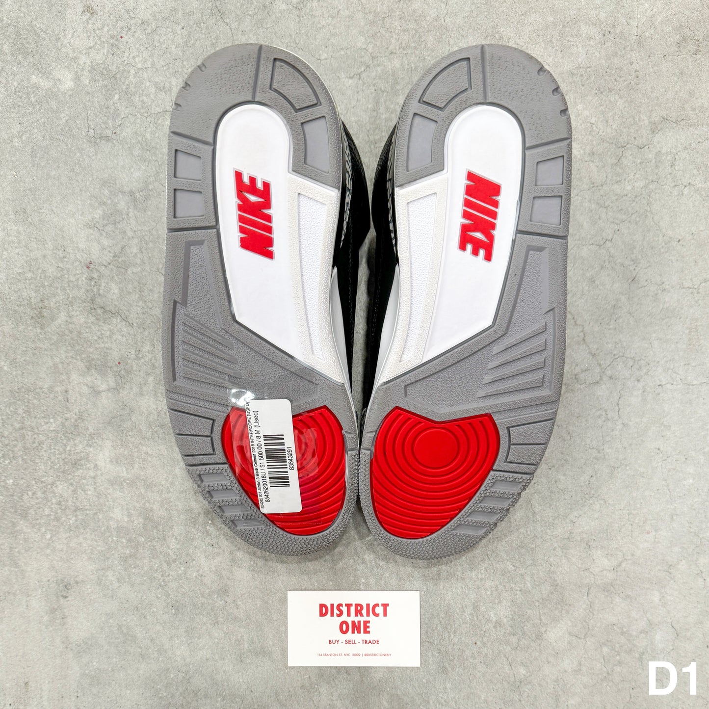 854262 001 Jordan 3 Negro Cemento 2018