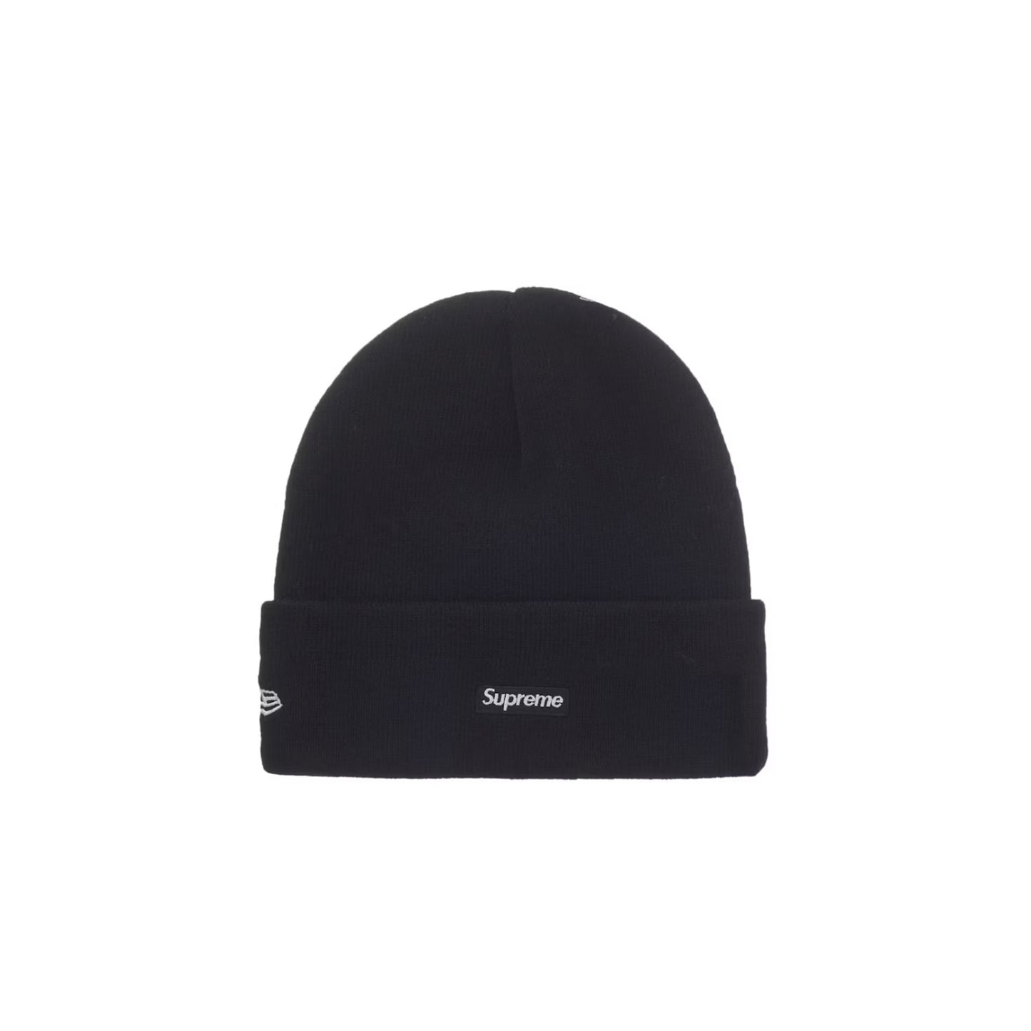 Supreme New Era Old English Beanie Black
