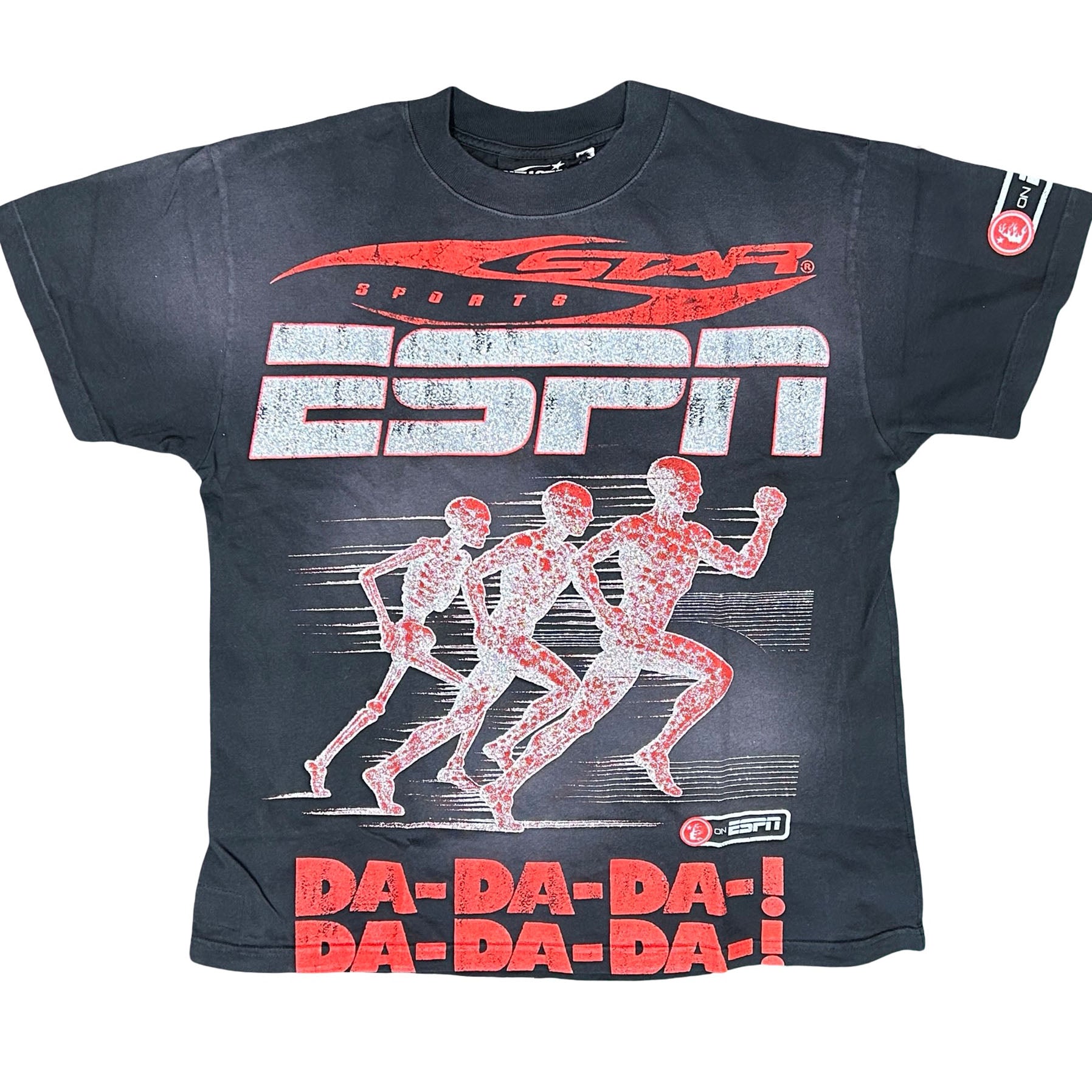 Hellstar x ComplexCon x ESPN DA! DA! DA! Tee Black – DISTRICT ONE NY