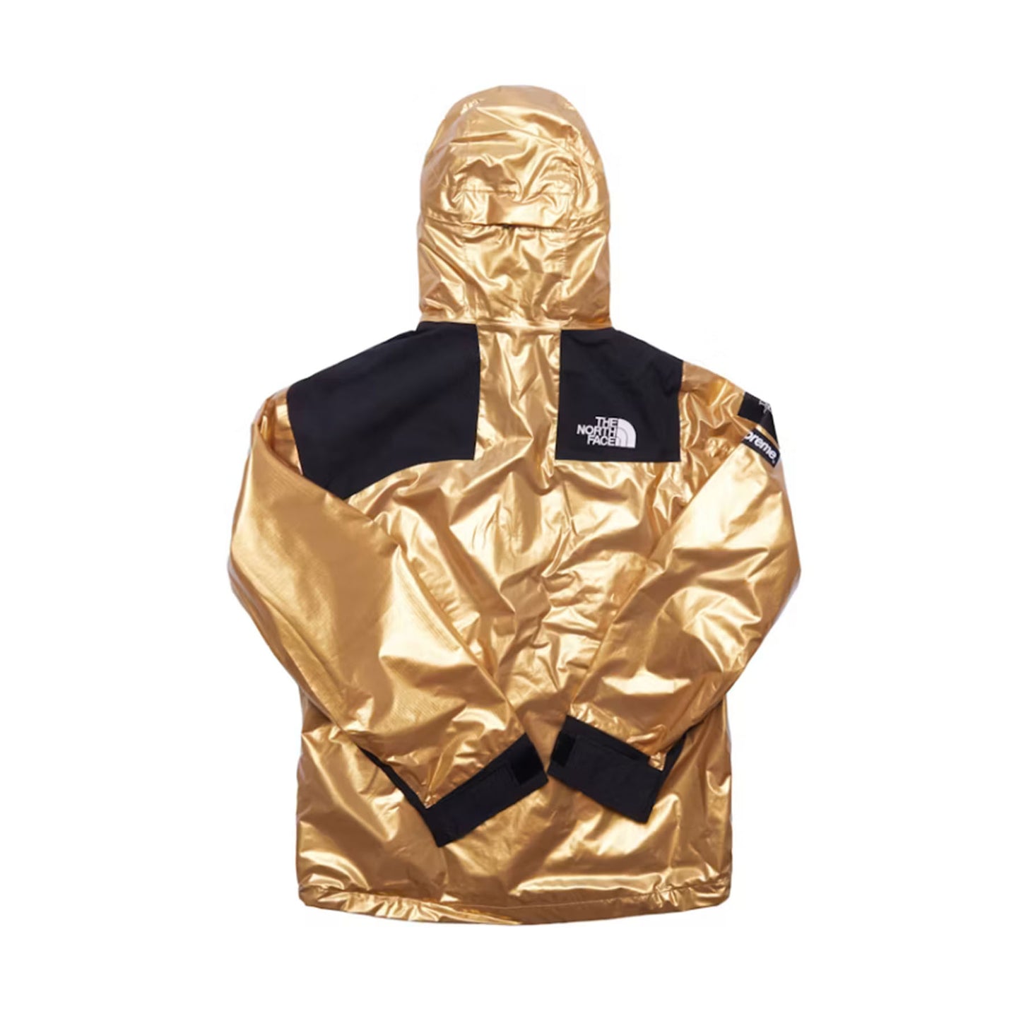 Supreme The North Face Metallic Mountain Parka Gold