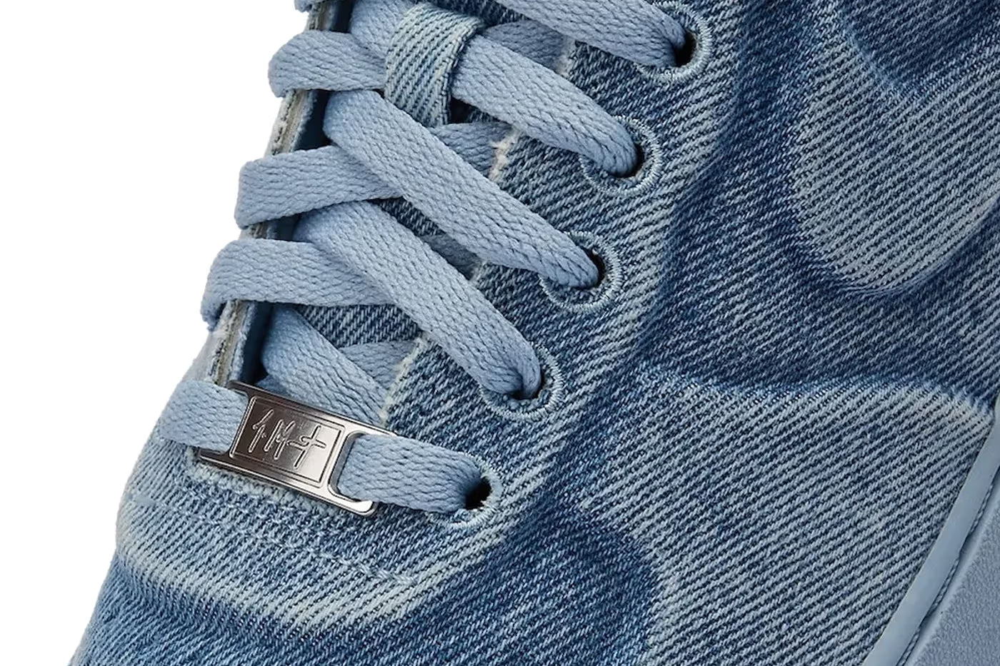 IQ9773 400 Nike Air Force 1 Low Ja Morant Denim Light Armory Blue