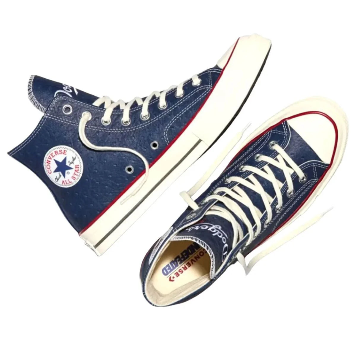 A19846C Converse Chuck Taylor All Star Hi Undefeated x Los Angeles Dodgers Ostrich