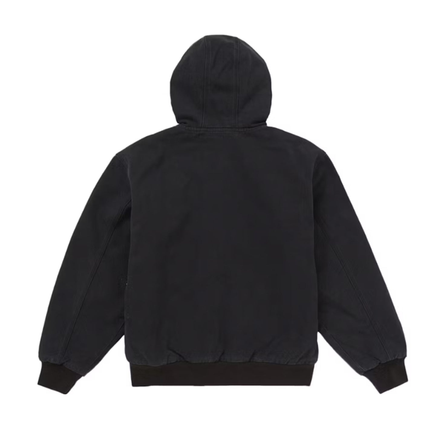 Supreme Reflective Arc Hooded Work Jacket Black