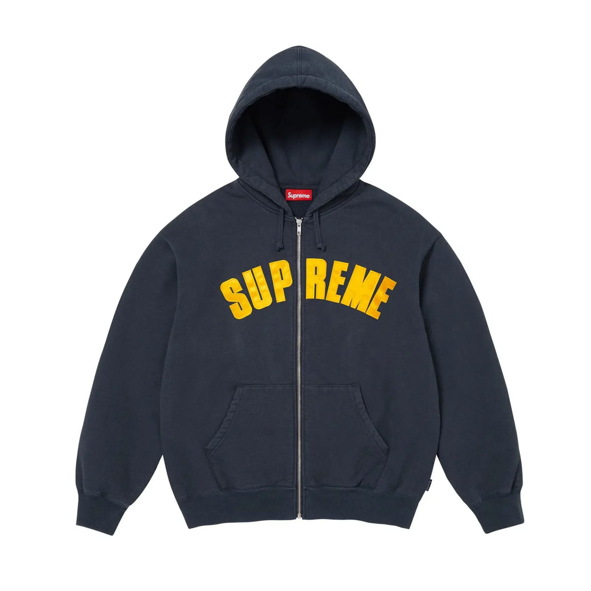 Supreme Larry Clark Zip Up Hooded Sweatshirt Navy